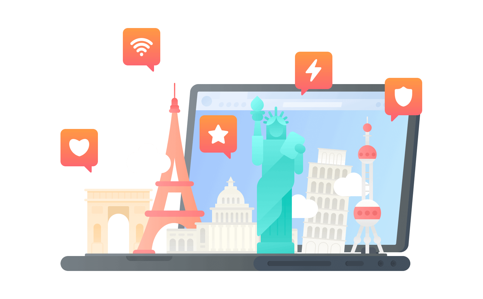 在米西太平洋群岛连接到中国vpn - GOTOCN